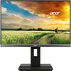 Monitor LED Acer B246WLAymdprx, 24", WUXGA, IPS, 5ms, Pivot, Gri inchis