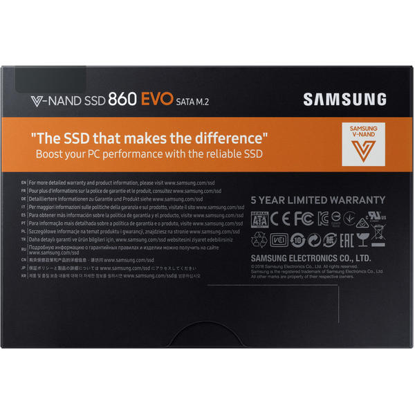 SSD Samsung 860 EVO, 250GB, SATA 3, M.2 2280