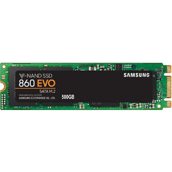 860 EVO, 500GB, SATA 3, M.2 2280