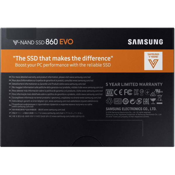 SSD Samsung 860 EVO, 250GB, SATA 3, 2.5"