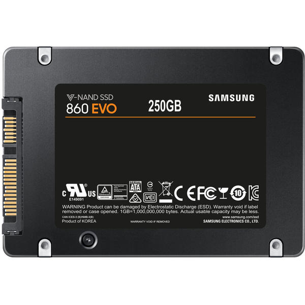 SSD Samsung 860 EVO, 250GB, SATA 3, 2.5"