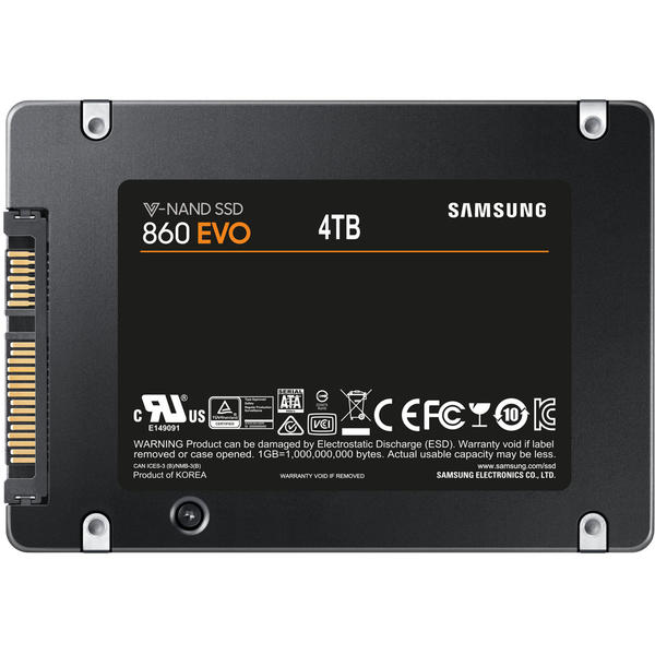 SSD Samsung 860 EVO, 4TB, SATA 3, 2.5"