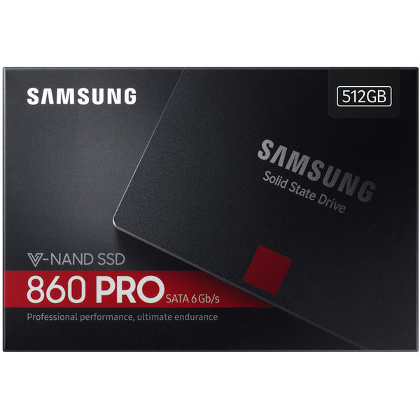 SSD Samsung 860 PRO, 512GB, SATA 3, 2.5"