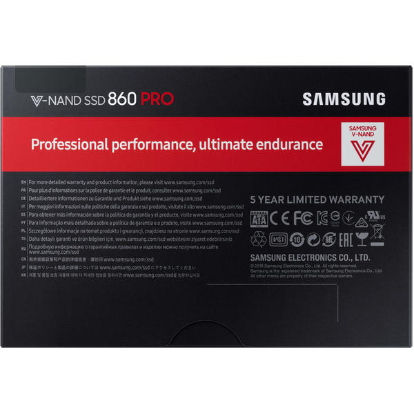 SSD Samsung 860 PRO, 1TB, SATA 3, 2.5"