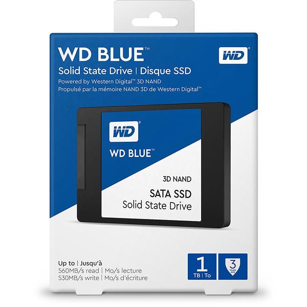 SSD WD Blue 3D NAND, 1TB, SATA 3, 2.5"