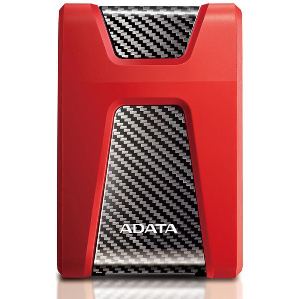 Hard Disk Extern ADATA DashDrive Durable HD650, 2TB, USB 3.1, Rosu