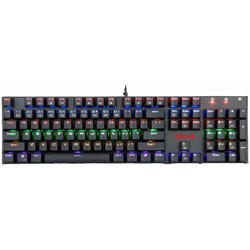 Tastatura Redragon Rudra, USB, Layout US, Negru