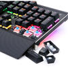 Tastatura gaming Redragon Rahu RGB, USB, Layout US, Negru