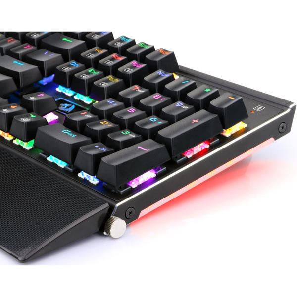 Tastatura gaming Redragon Rahu RGB, USB, Layout US, Negru