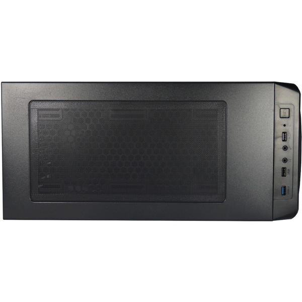 Carcasa Segotep LUX II Black, MiddleTower, Fara sursa, Negru