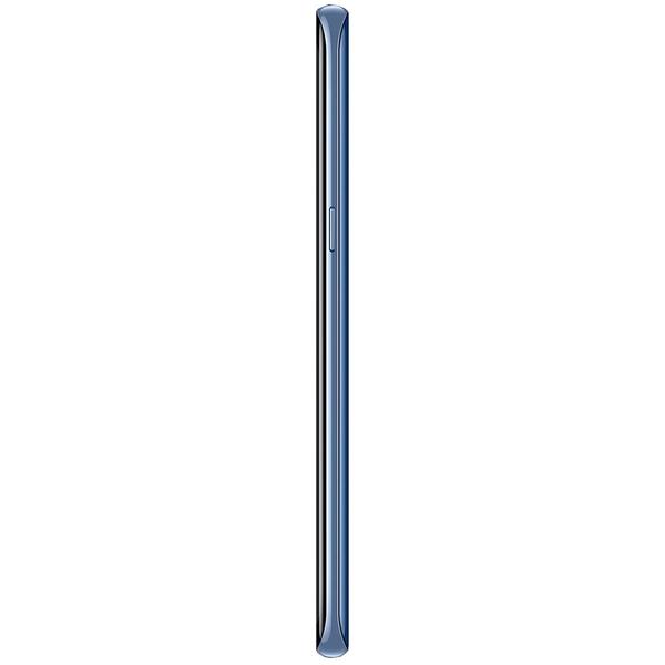 Smartphone Samsung Galaxy S8, Single SIM, 5.8'' Super AMOLED Multitouch, Octa Core 2.3GHz + 1.7GHz, 4GB RAM, 64GB, 12MP, 4G, Coral Blue