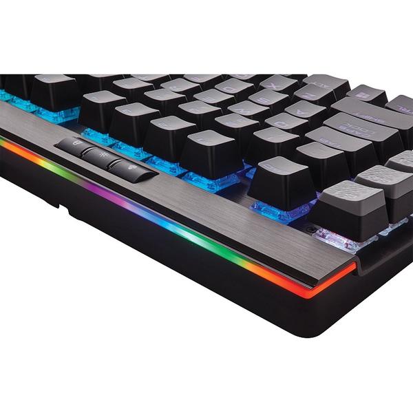 Tastatura Corsair K95 RGB PLATINUM, USB, Layout EU, Cherry MX Speed, Negru