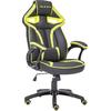 Scaun Gaming Inaza Cobra, Negru/Verde