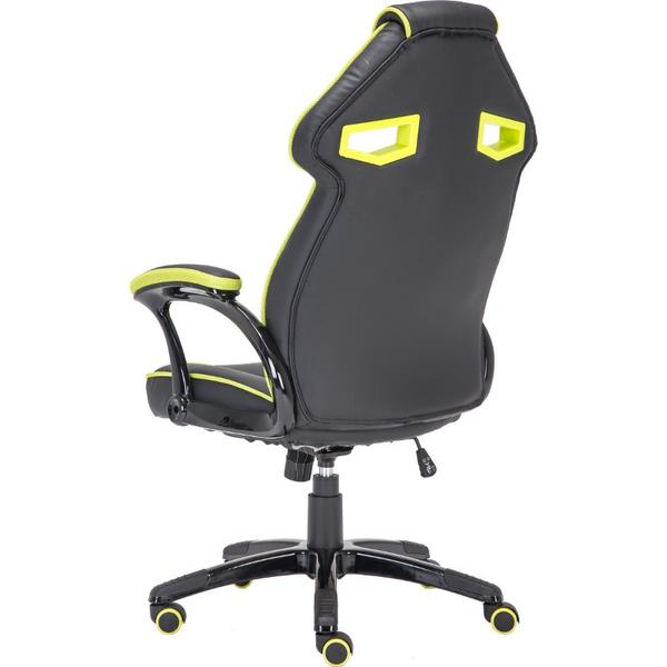 Scaun Gaming Inaza Cobra, Negru/Verde