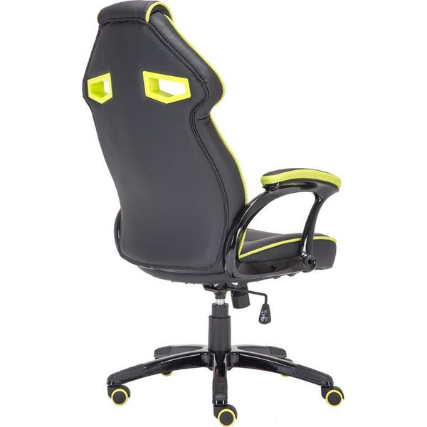 Scaun Gaming Inaza Cobra, Negru/Verde