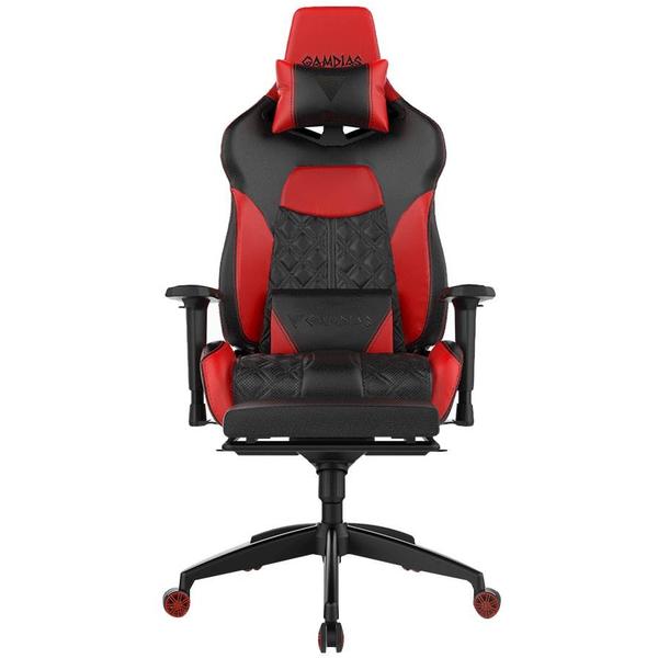 Scaun Gaming Gamdias Achilles P1 L, Negru/Rosu