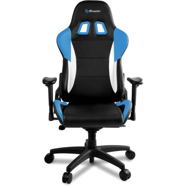 Scaun Gaming AROZZI Verona Pro V2, Negru/Albastru