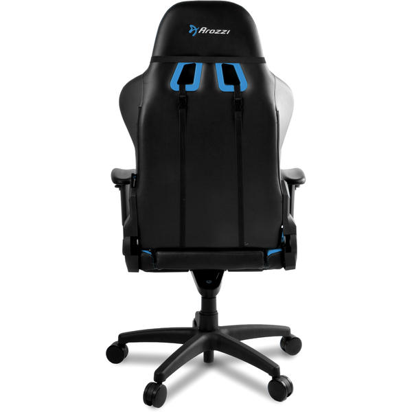 Scaun Gaming AROZZI Verona Pro V2, Negru/Albastru