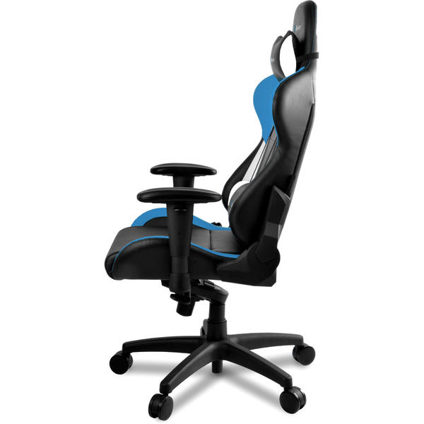 Scaun Gaming AROZZI Verona Pro V2, Negru/Albastru