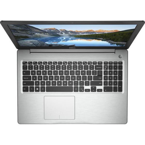 Laptop Dell Inspiron 5570, 15.6" FHD, Core i7-8550U 1.8GHz, 8GB DDR4, 256GB SSD, Radeon 530 4GB, Ubuntu Linux, Platinum Silver