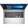 Laptop Dell Inspiron 5570, 15.6" FHD, Core i7-8550U 1.8GHz, 8GB DDR4, 128GB SSD + 1TB HDD, Radeon 530 4GB, Windows 10 Home, Silver