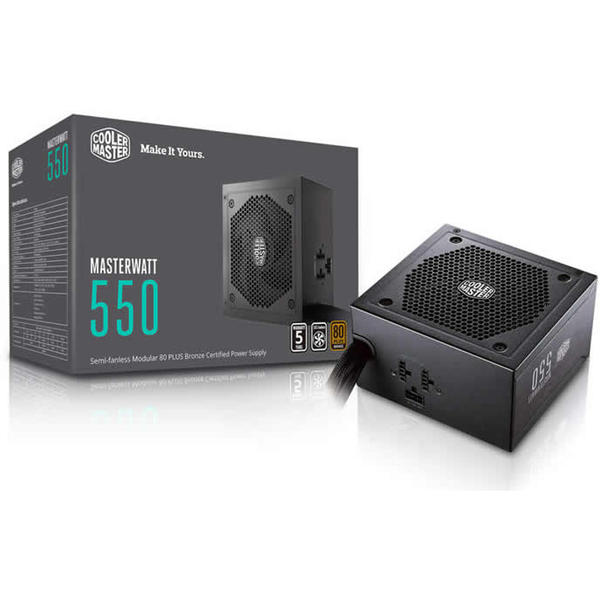 Sursa Cooler Master MasterWatt 550, 550W, Certificare 80+ Bronze