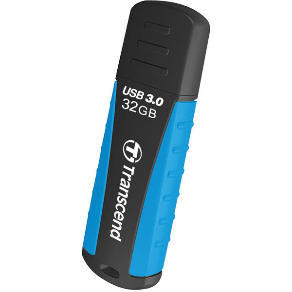 Memorie USB Transcend JetFlash 810, 32GB, USB 3.0, Negru/Albastru