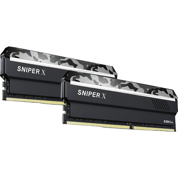 Memorie G.Skill Sniper X Urban Camo, 32GB, DDR4, 3000MHz, CL16, 1.35V, Kit Dual Channel