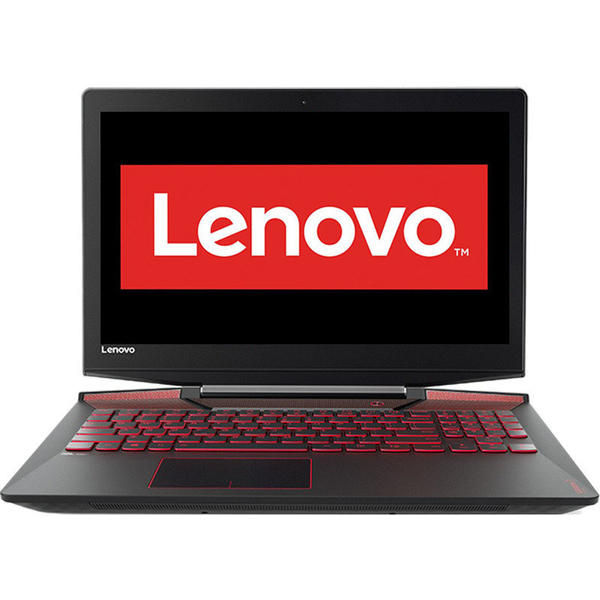 Laptop Lenovo Legion Y720-15IKB, 15.6'' FHD, Core i7-7700HQ 2.8GHz, 16GB DDR4, 1TB HDD + 256GB SSD, GeForce GTX 1060 6GB, Win 10 Home 64bit, Negru