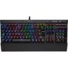Tastatura Corsair K70 LUX RGB LED, USB, Layout EU, Cherry MX Red, Negru