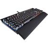 Tastatura Corsair K70 LUX RGB LED, USB, Layout EU, Cherry MX Red, Negru
