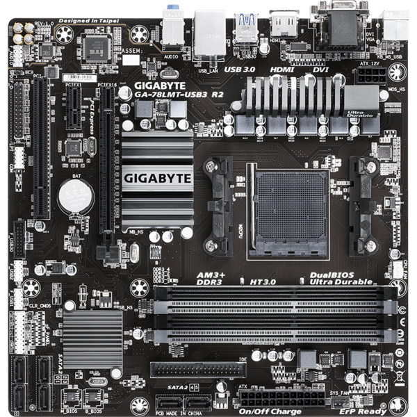 Placa de baza Gigabyte GA-78LMT-USB3 R2, Socket AM3+, mATX