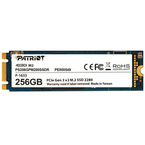 SSD PATRIOT Scorch, 256GB, PCI Express x2, M.2 2280