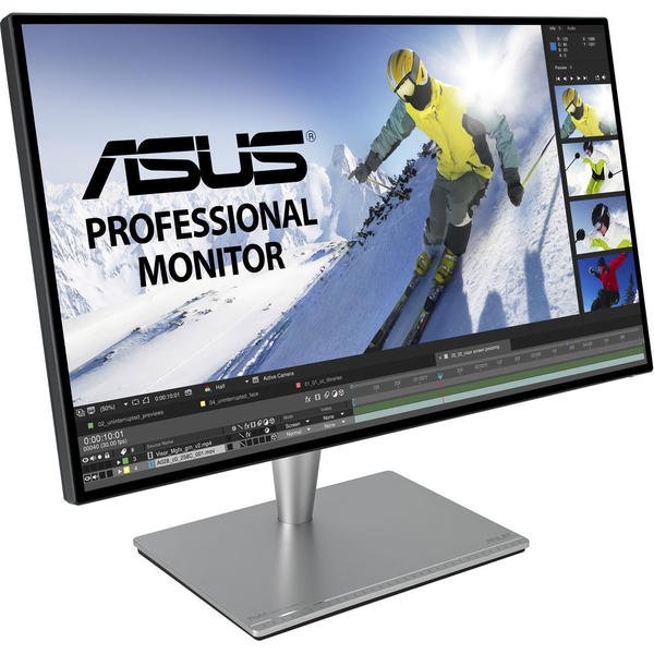 Monitor LED Asus ProArt PA27AC, 27", WQHD, IPS, HDR-10, Thunderbolt 3, Gri