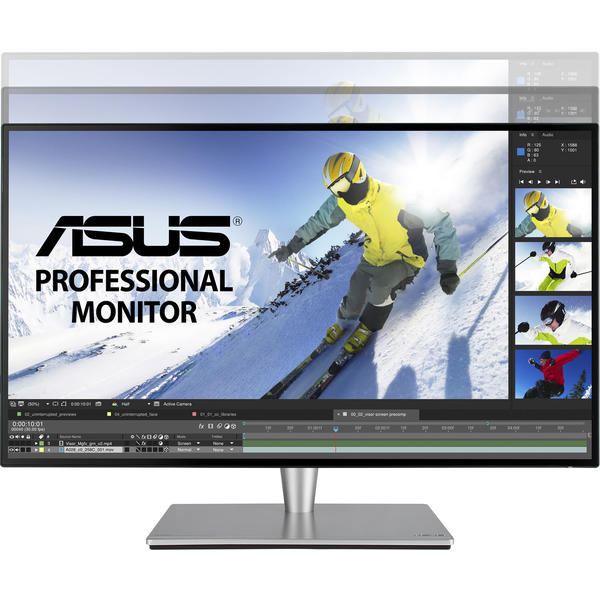 Monitor LED Asus ProArt PA27AC, 27", WQHD, IPS, HDR-10, Thunderbolt 3, Gri