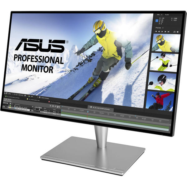 Monitor LED Asus ProArt PA27AC, 27", WQHD, IPS, HDR-10, Thunderbolt 3, Gri