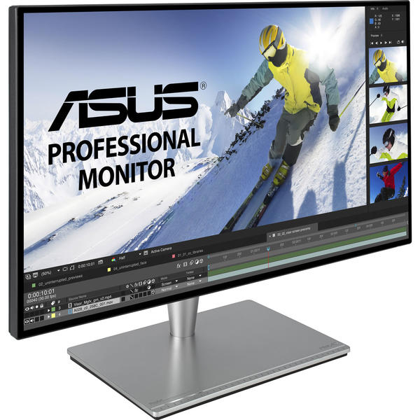 Monitor LED Asus ProArt PA27AC, 27", WQHD, IPS, HDR-10, Thunderbolt 3, Gri