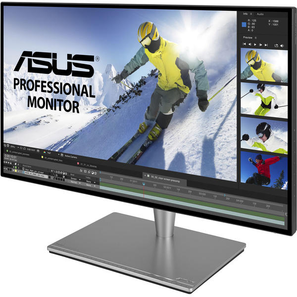 Monitor LED Asus ProArt PA27AC, 27", WQHD, IPS, HDR-10, Thunderbolt 3, Gri