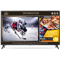 Smart TV 43LV640S, 109cm, Full HD, Mod TV Hotel, Negru