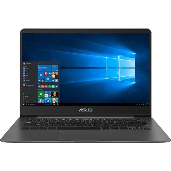 Laptop Asus ZenBook UX430UA-GV271R, 14.0'' FHD, Core i7-8550U 1.8GHz, 8GB DDR3, 256GB SSD, Intel UHD 620, FingerPrint Reader, Win 10 Pro 64bit, Gri
