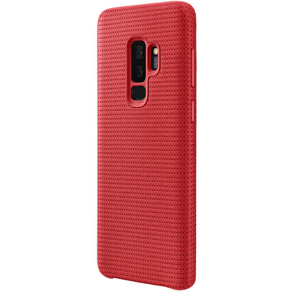 Capac protectie spate Samsung Hyperknit Cover pentru Galaxy S9 Plus (G965F), Rosu