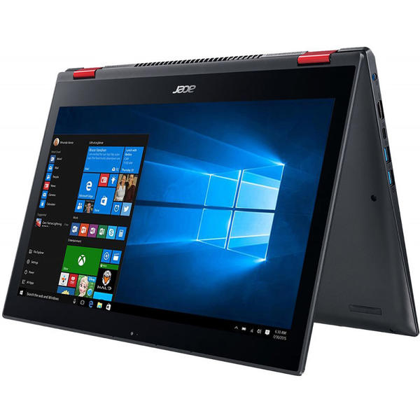 Laptop Acer Nitro 5 Spin NP515-51-572D, 15.6'' FHD Touch, Core i5-8250U 1.6GHz, 8GB DDR4, 256GB SSD, GeForce GTX 1050 4GB, FingerPrint Reader, Win 10 Home 64bit, Obsidian Black