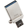 Memorie USB Verbatim Store 'n' Go, 64GB, USB 3.0/MicroUSB 3.0 OTG, Argintiu