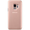 Husa Samsung Clear View Cover pentru Galaxy S9 (G960F), Auriu