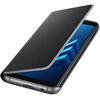 Husa Samsung Neon Flip Cover pentru Galaxy A8 2018 (A530), Black