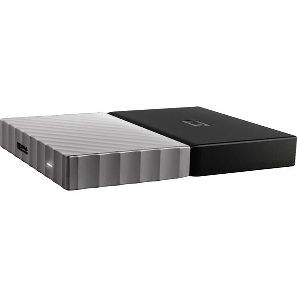 Hard Disk Extern WD My Passport Ultra, 2TB, USB 3.0, Negru/Gri