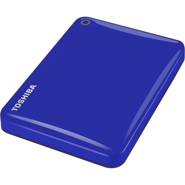 Hard Disk Extern Toshiba Canvio Connect II, 2TB, USB 3.0, Albastru