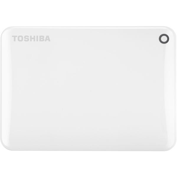 Hard Disk Extern Toshiba Canvio Connect II, 3TB, USB 3.0, Alb