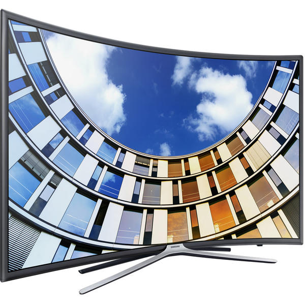 Televizor LED Samsung Smart TV UE49M6302, 124cm, Full HD, Ecran curbat, Gri/Negru