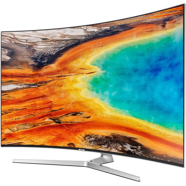 Televizor LED Samsung Smart TV UE55MU9002, 139cm, 4K UHD, Ecran curbat, Argintiu